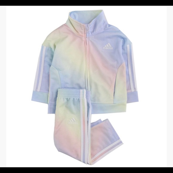 adidas Other - 💥HP💥Adidas iridescent 2 piece track suit/ NEW